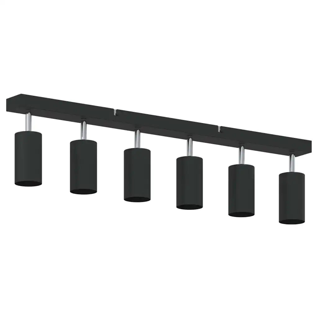 Faretto da soffitto Nero 73 x 6 x 16 cm Metallo CFW7051380