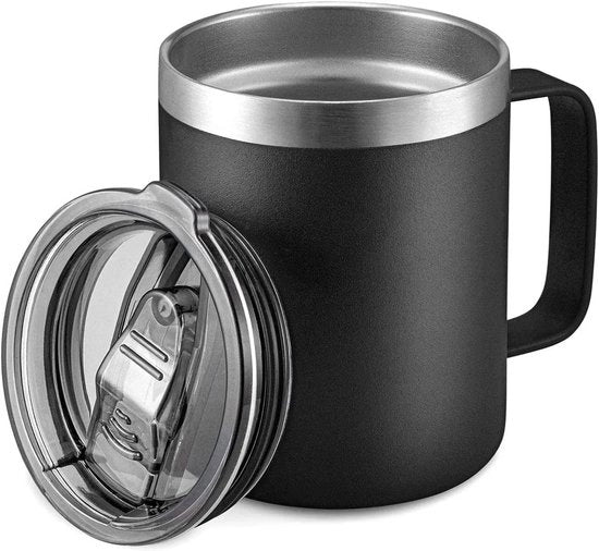Tazza da Caffè Termica da Viaggio - 360 mL - Nero