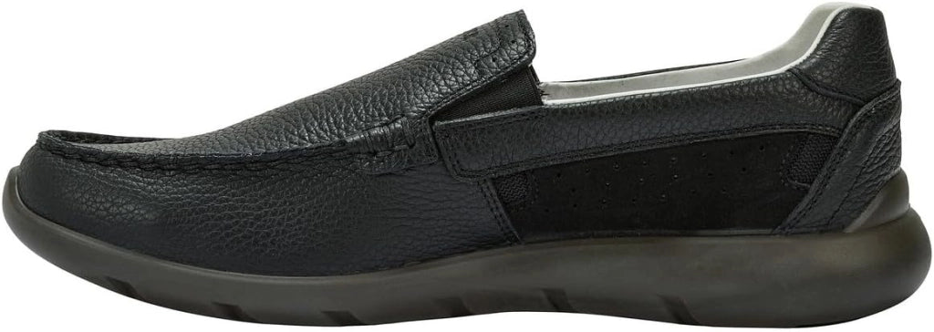 Mocassino Active Pelle Lemin Nero - Scarpe Estive