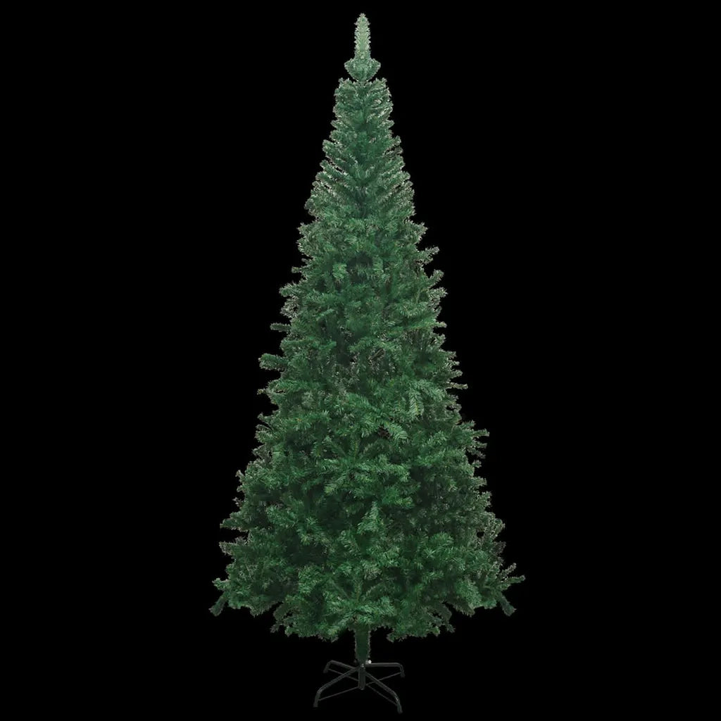 Albero di Natale Preilluminato con Palline 240 cm Verde 3077663