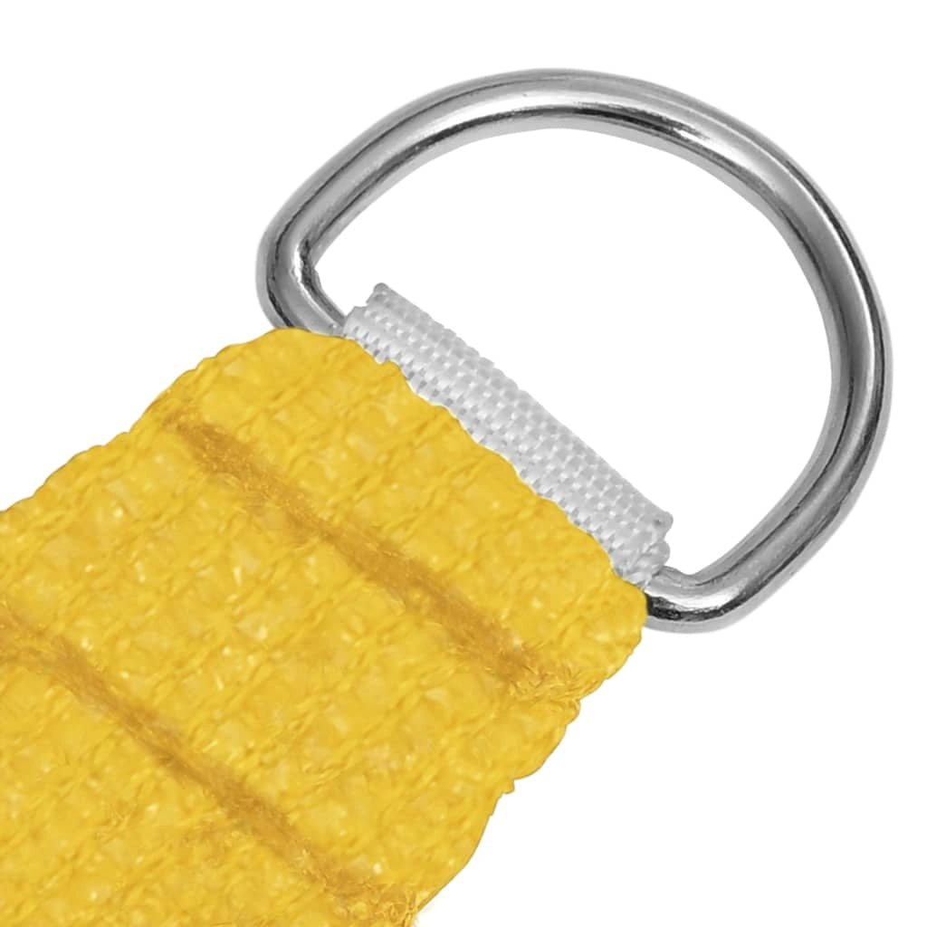 Vela ombreggiante/ombrellone 160 g/m² HDPE 3/4 x 2 m giallo 02_0009123