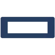 Placca Bticino MatixGO Tones 7 moduli blue JA4807TB