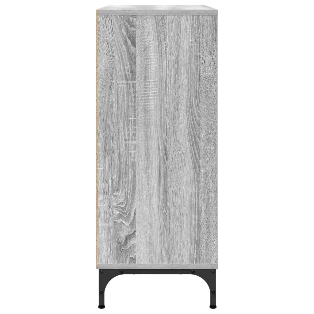 Credenza Grigio Sonoma 79,5 x 33 x 82 cm Legno multistrato 883440