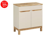 Set mobili bagno 80 cm con piano Bali Cashmere 80 x 1401 x 46 cm