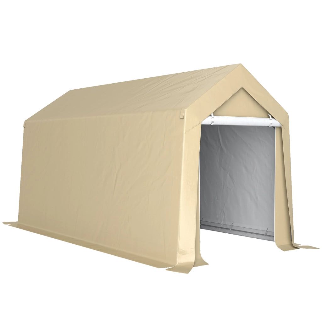 Tenda da giardino pieghevole ¨C zephmum ¨C beige 2x3.6m