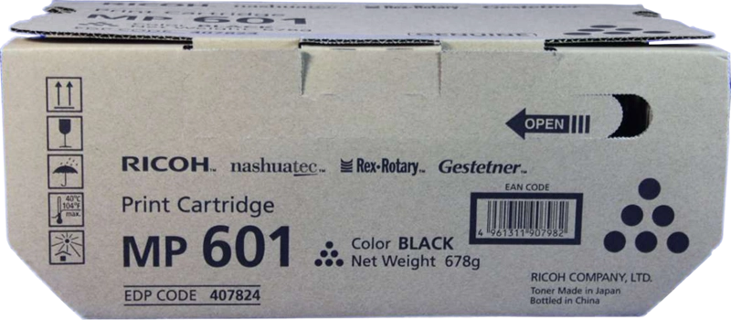 Ricoh 407824 cartuccia toner 1 pz Originale Nero