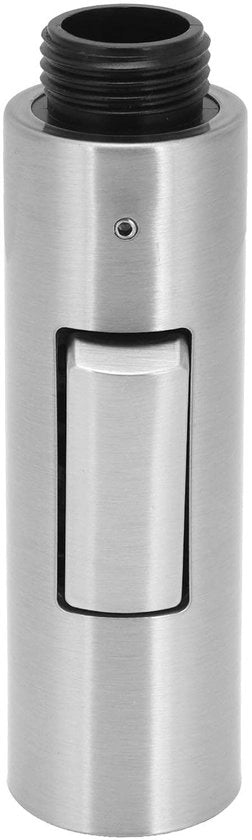 Spreminiante per verdure a manubrio retrattile - Doccia a 2 funzioni - Manuale - Plastica/Nichel Laccato - 9 x 3 cm - Per cucina/bagno