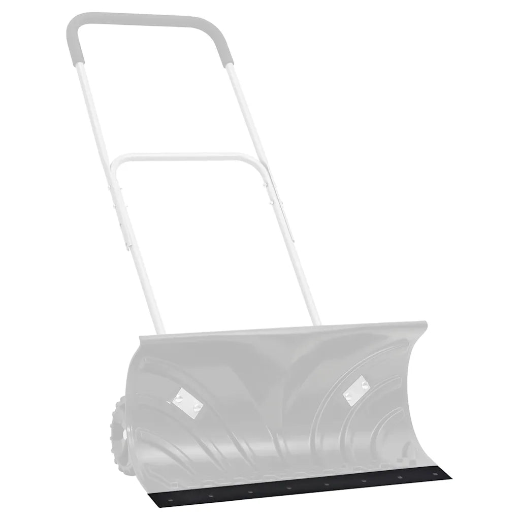 vidaXL Bordo in Gomma per Spazzaneve Nero 80x15x1 cm