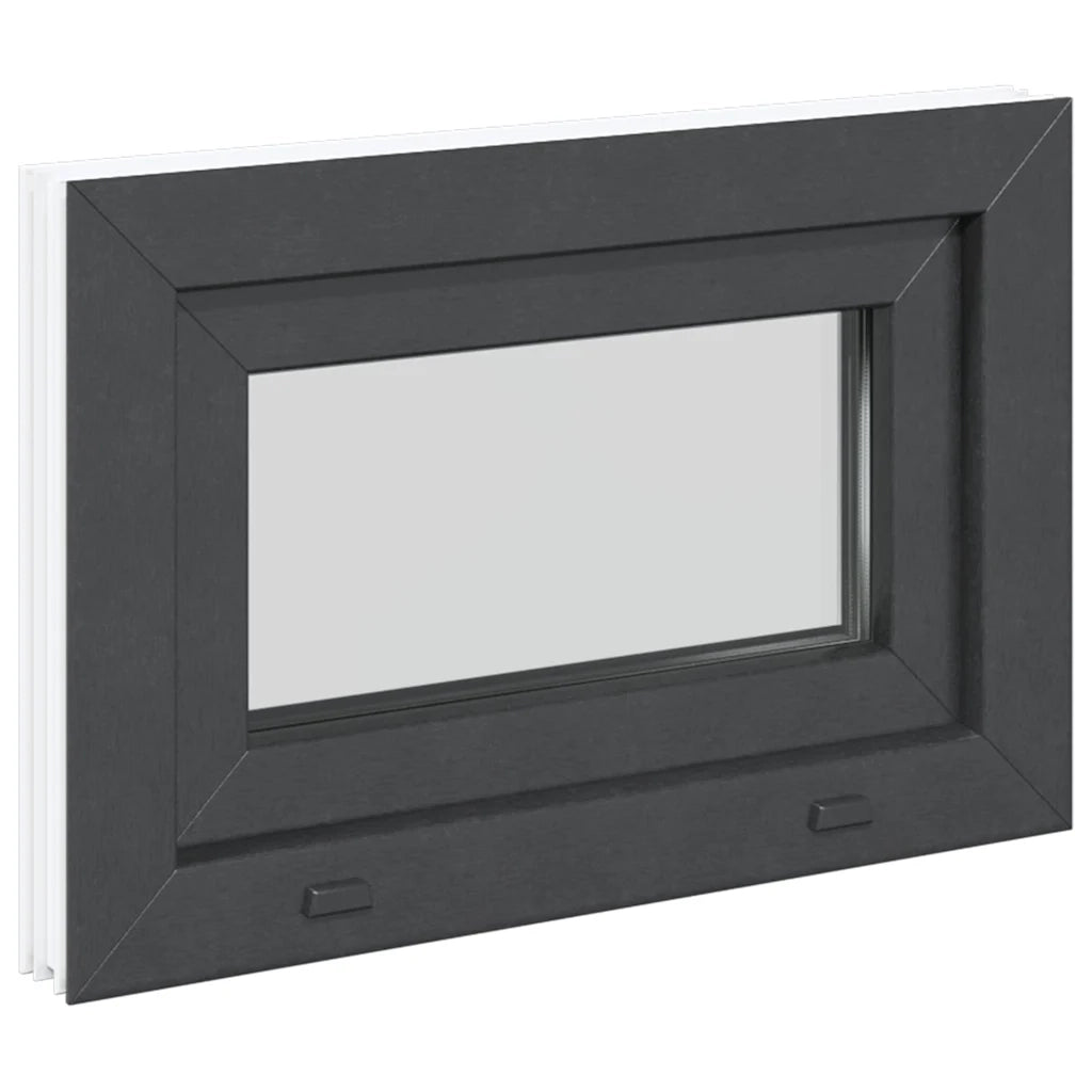 Finestra Seminterrato RISOR 60x40 cm Tilt 2 Vetri Antracite 4108420