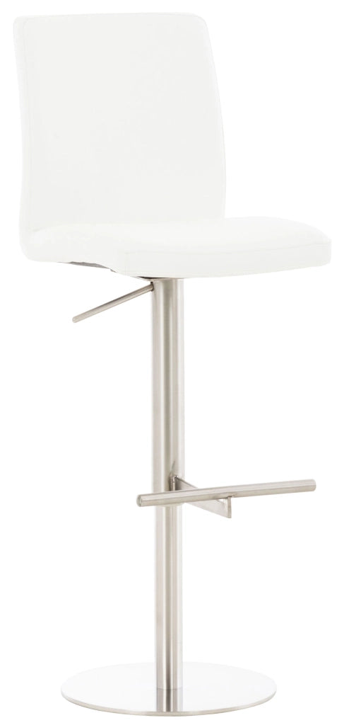 Barhocker Cadiz Kunstleder edelstahl