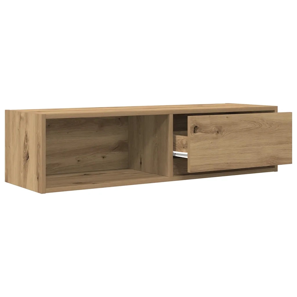 Mobili Porta TV 2pz Rovere Artigianale 100x31x25,5cm Truciolato