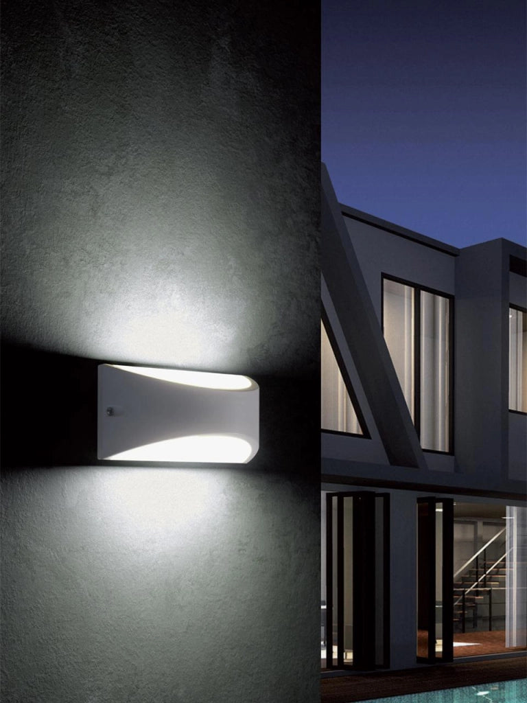 Applique da Esterno a LED 10W 3000K Sovil Bianco