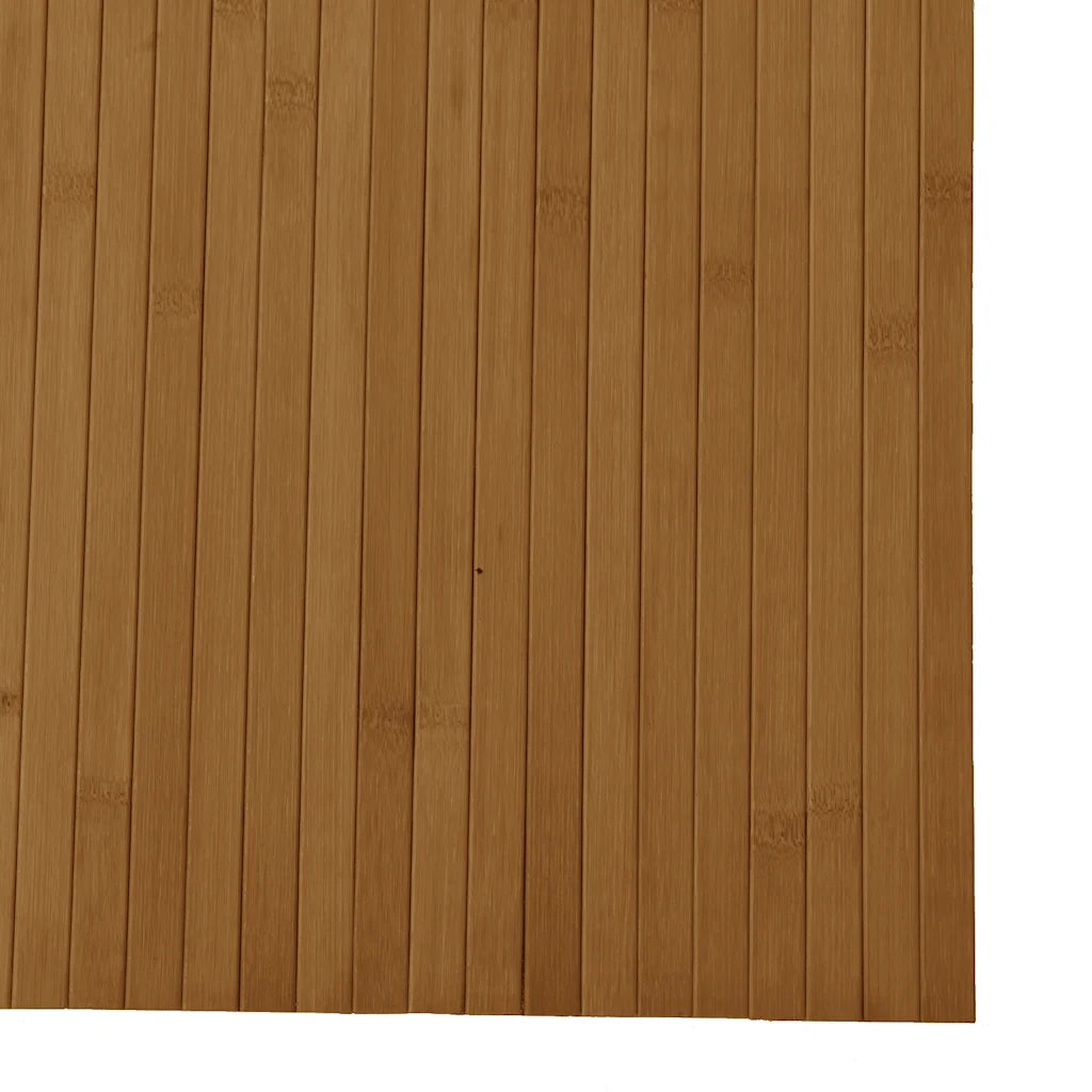 Tappeto Rettangolare Marrone 80x200 cm in BambÃ¹