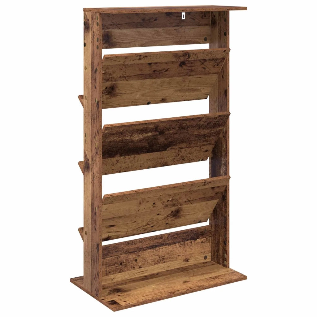 Scaffale per riviste Legno vecchio 70 x 41 x 126 cm CFW3550406