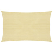 Vela ombreggiante/ombrellone 160 g/m² HDPE 2 x 4,5 m beige 02_0008961