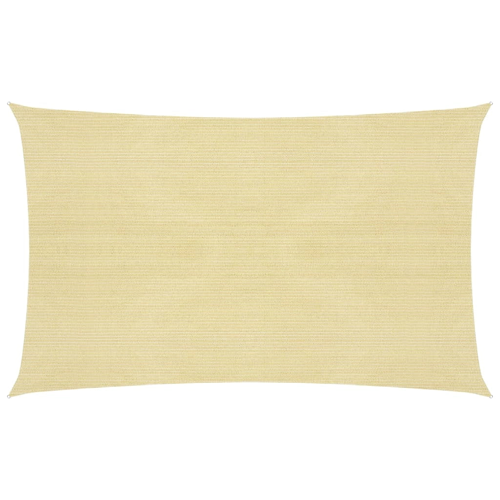 Vela ombreggiante/ombrellone 160 g/m² HDPE 2 x 4,5 m beige 02_0008961