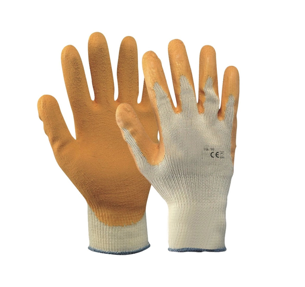 GUANTO POLIESTERE/LATTICE Tg. 10 - 12 paia