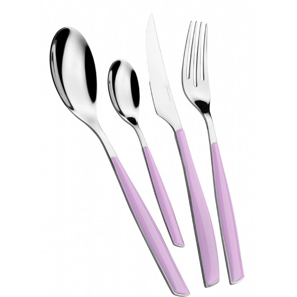 GLAMOUR, Posate Set 24 Pz, Scatola Window, Casa Bugatti