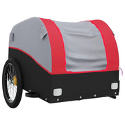 Carrello rimorchio trasporto biciclette 45 kg ferro rosso 02_0044184