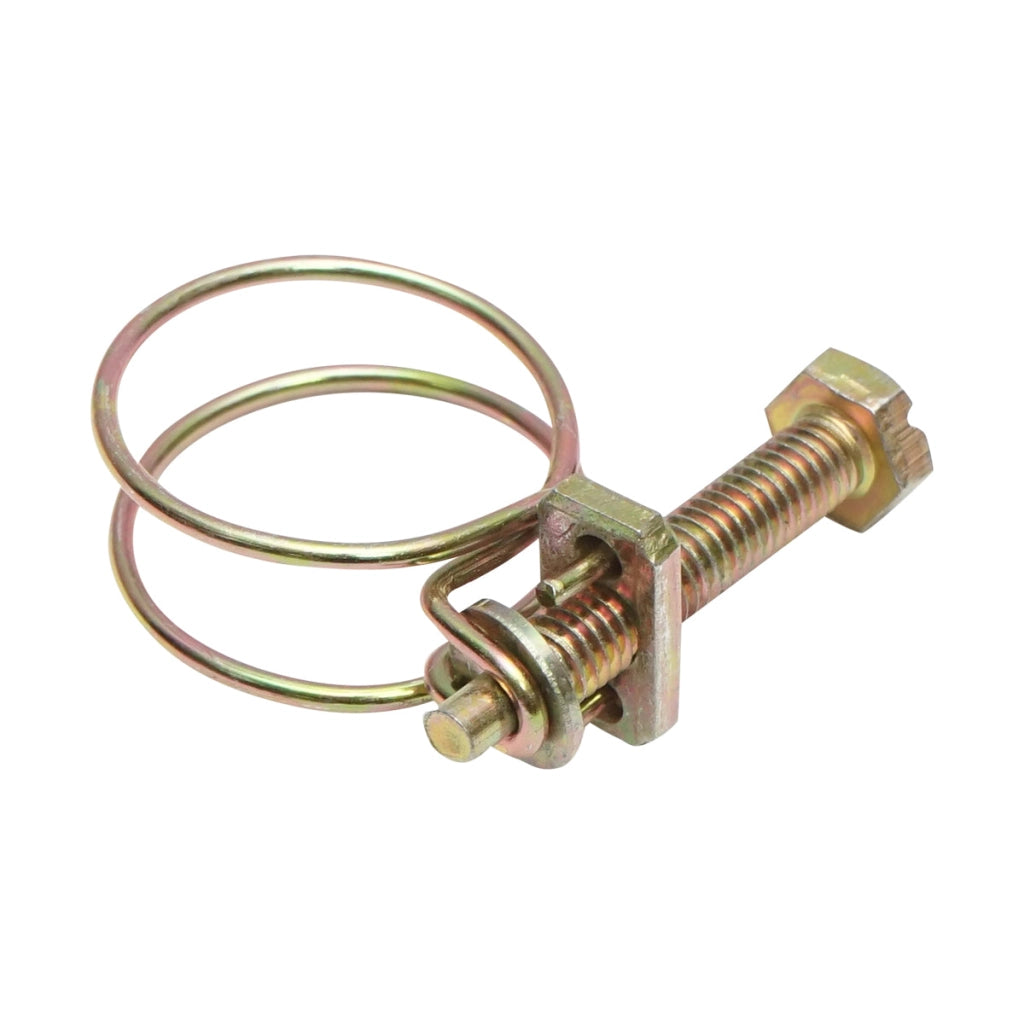 Fascetta stringicavo 22-26mm con vite M5x30mm per tubo flessibile Breckner Germany