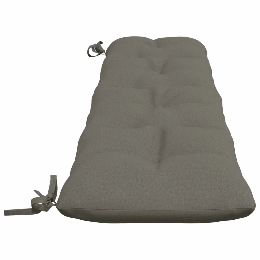 Cuscini per Panchina a 2 Pezzi VIANEN 100% Poliestere Grigio 953251