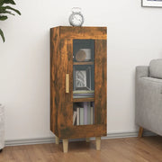 Credenza-Buffet-Armadio da cucina Rovere Fumo 34,5x34x90 cm in Legno Multistrato 295978