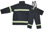 Abbigliamento resistente alle fiamme - Termoresistente - Imbottito - Antistatico - Strisce riflettenti - Realizzato in cotone - Abbigliamento antincendio