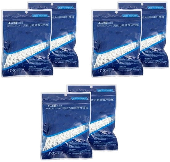 Set di Spazzolini da Denti 6 Pezzi - Lame a Y - Rimuove Placca - Spazzolini da Denti - Otre da Spazzolino - Adatto per Denti Stretti e Lassi - Spazzolini da Flessibile