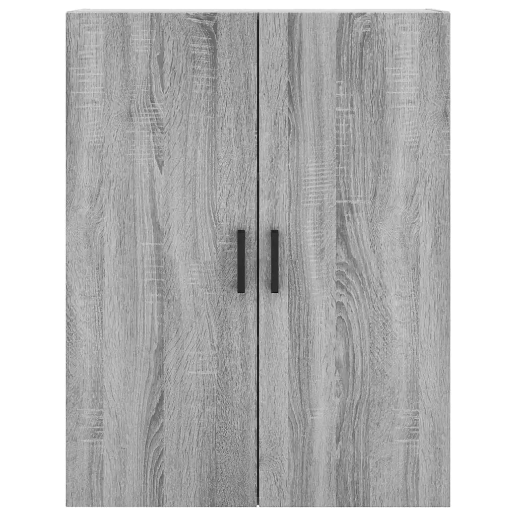 Credenza Grigio Sonoma 69,5x34x180 cm in Legno Multistrato 3195793