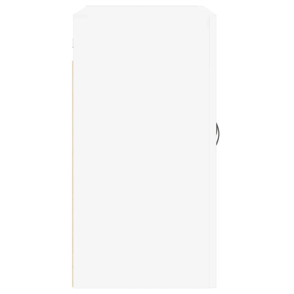 Armadietto a Muro Bianco 60x31x60 cm in Legno Multistrato 829956