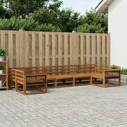 Set di divani da esterno 7 pcs Naturale 3382862