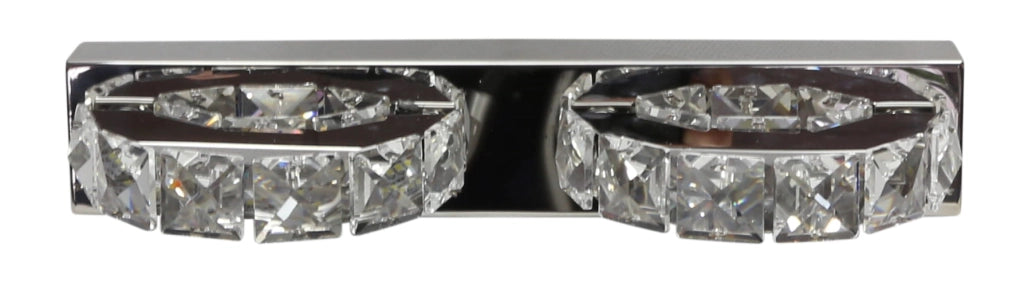 Applique Candellux Shipi 22-45300 LED 2 luci cromo cristallo