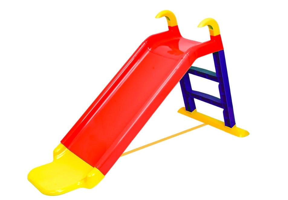 Scivolo per bambini starplast modello baby 2 cm.141x60x78h. per esterno rosso e blu arredo giardino