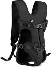 Borsa da Cane da Viaggio Leggera per Piccoli Cani e Gatti con Supporto per Spalle e Ventilazione