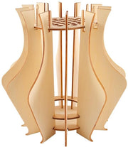 Pannello in legno per mosaico da decorare con fiori e accessori decorativi