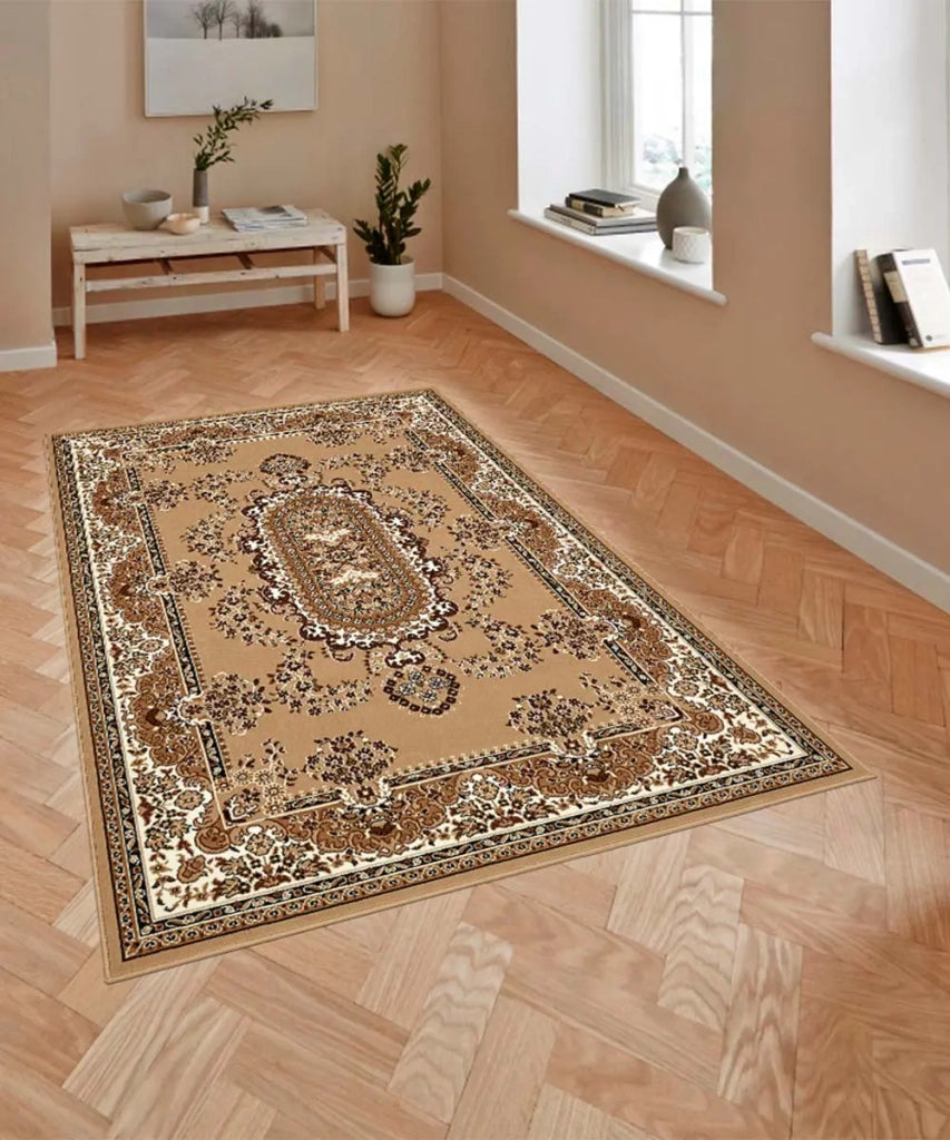 Tappeto ROYAL SHIRAZ 2063 BEIGE cm.240x330 arredo salotto disegno moderno geometrico arredo casa