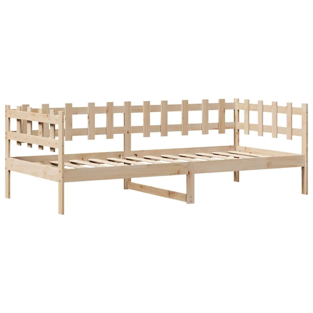 Dormeuse con Cassetti 90x190 cm in Legno Massello Pino