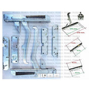 kit 2PZ CERNIERE PORTA FORNO CUCINA ELECTROLUX REX AEG 50223858007 - Electrolux Rex Aeg Zoppas