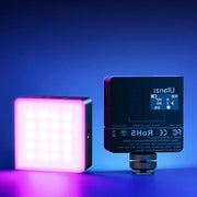 Luce pro fotografia RGB LED con batteria magnetica ad assorbimento 360° luce full-color per fotografia di prodotto - 20 effetti di luce simulati - per fotografia di prodotto e video