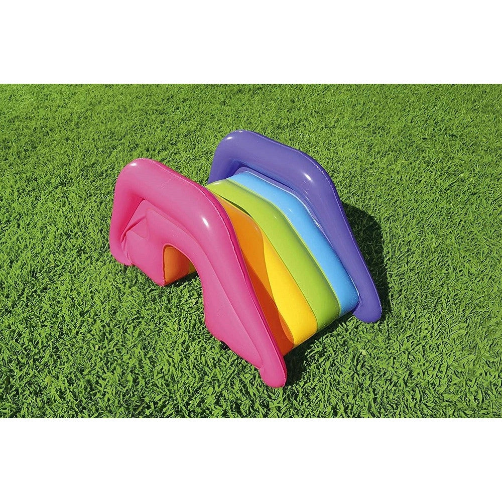 Trade Shop - Piscina Gonfiabile Giardino Per Bambini Con Scivolo 237x201x104cm Sunnyland 53071 -