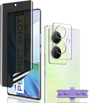 Protezione visiva Alta Privacy - Copertura filmica - Schermo TPU - Protezione schermo - Vetro resistente - Montaggio facile - Riparazione autonoma - Protezione schermo per display
