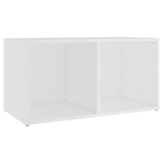 Mobile TV multimediale mensola TV credenza mobile TV sala da pranzo soggiorno camera da letto 72 x 35 x 36,5 cm legno ingegnerizzato bianco 02_0026196