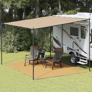 Tappeto da Tenda Sabbia 300x400 cm HDPE 4002300
