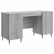 Scrivania Grigio Sonoma 142,5 x 50 x 75 cm Legno ingegnerizzato 3414591