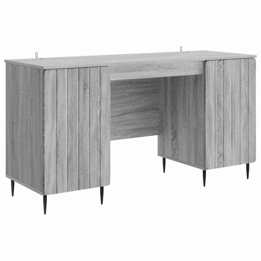 Scrivania Grigio Sonoma 142,5 x 50 x 75 cm Legno ingegnerizzato 3414591