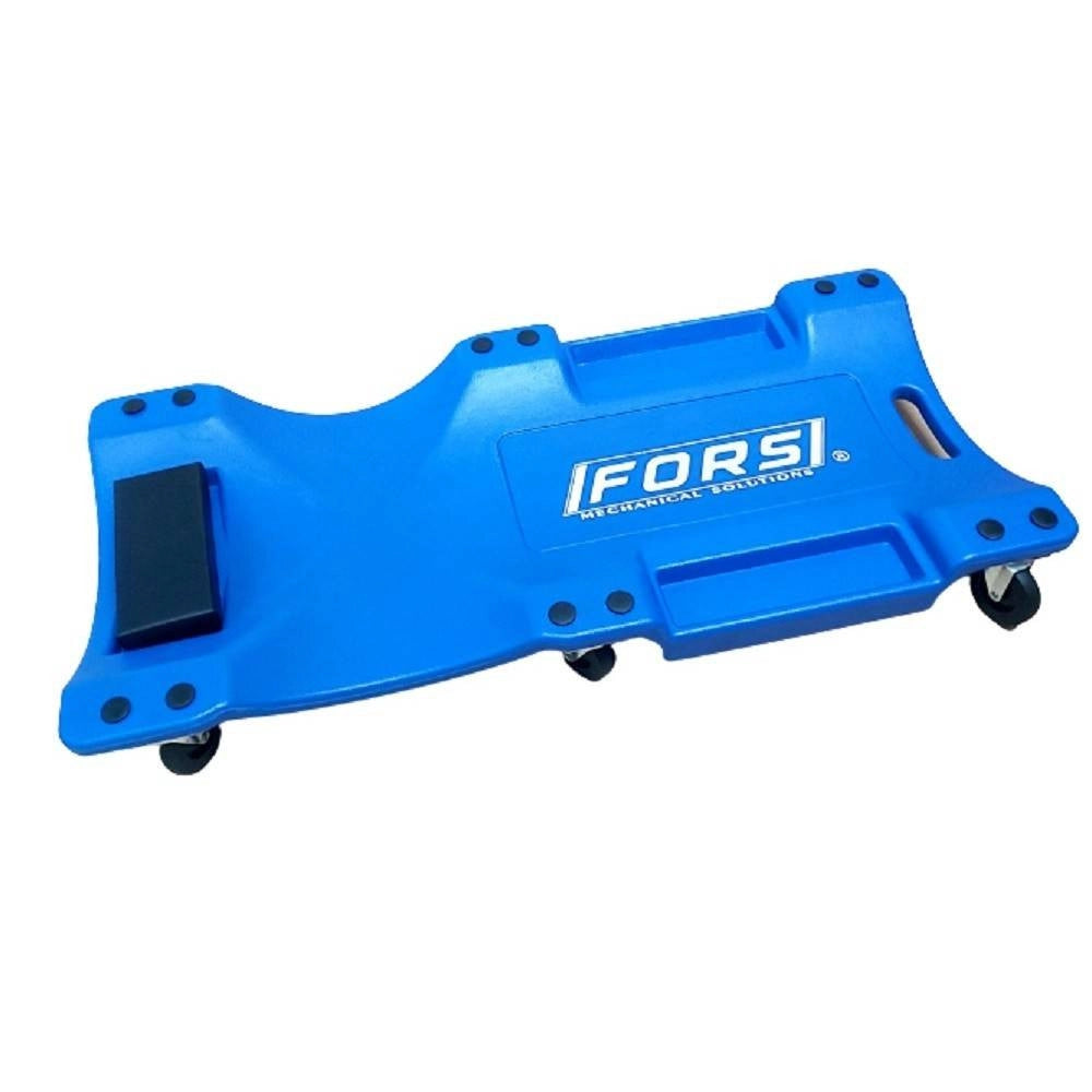 Trade Shop - Carrello Sotto Auto Meccanico 92 Cm Lettino Sottomacchina Poggia Testa -