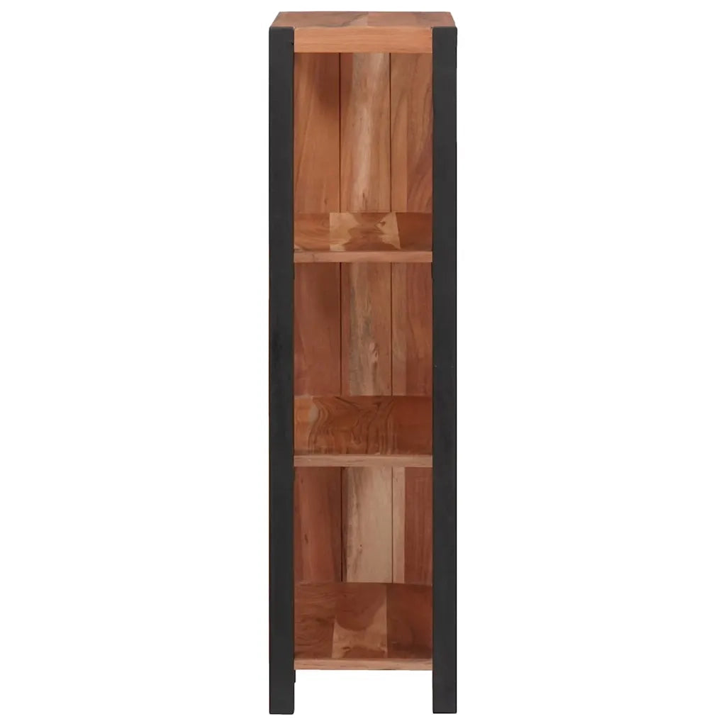 vidaXL Libreria Marrone, Nero 50 x 30 x 110 cm