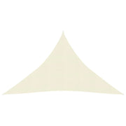 Vela ombreggiante/ombrellone 160 g/m² 3,5 x 3,5 x 4,9 m HDPE crema 02_0009075