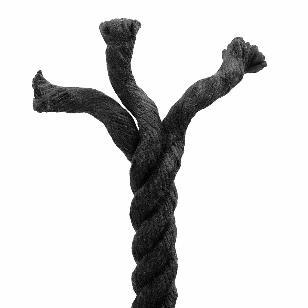 Corda Nero 1,4 x 1,4 x 10000 cm Cotone