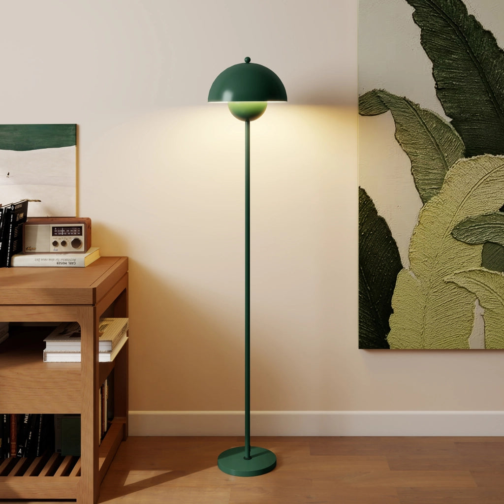 Lampada da Terra Moderna per Soggiorno ¨C zephmum ¨C Verde ?30x155 cm